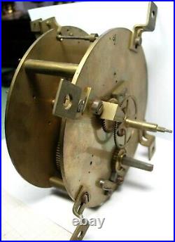 Mouvement brocot cadran DOUBLE FACE horloge pendule usine uhr clock régulateur