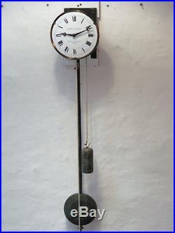 Mouvement complet pendule regulateur de gare HENRY LEPAUTE station clock