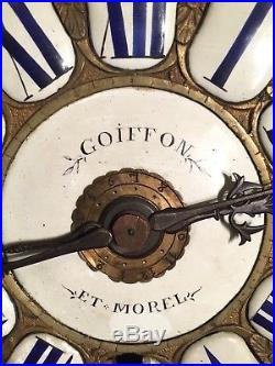 Mouvement d'horloge début XVIIIe siècle signé Goiffon et Morel