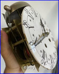 Mouvement de Pendule Horloge Comtoise Régulateur XVIIIeme 18ème Mécanisme