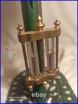 Mouvement de pendule Brocotcomplet balancier typique verre bombe fonctionne