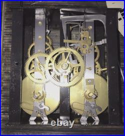 Mouvement horloge oeil de boeuf comtoise old clock Morez uhr pendule