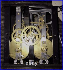 Mouvement horloge oeil de boeuf comtoise old clock Morez uhr pendule