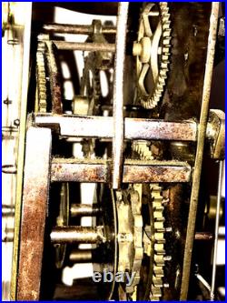 Mouvement pendule horloge uhr clock régulateur 2 cloches No Comtoise 18 /1