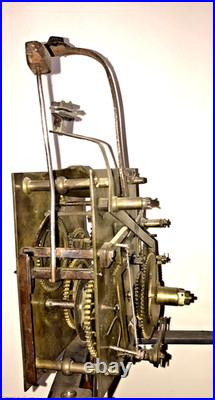 Mouvement pendule horloge uhr clock régulateur 2 cloches No Comtoise 18 /1