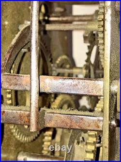 Mouvement pendule horloge uhr clock régulateur 2 cloches No Comtoise 18 /1
