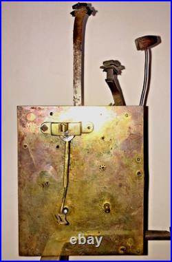 Mouvement pendule horloge uhr clock régulateur 2 cloches No Comtoise 18 /1
