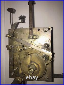 Mouvement pendule horloge uhr clock régulateur 2 cloches No Comtoise 18 /1