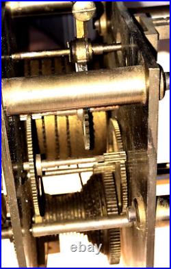 Movement With Elliott double-sided spindle and chain clock horloge édifice gare