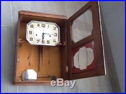 Odo Pendule Murale Carillon Westminster 10 Tiges 10 Marteaux Vintage Tbe