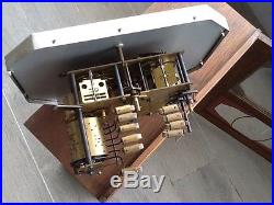 Odo Pendule Murale Carillon Westminster 10 Tiges 10 Marteaux Vintage Tbe