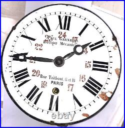 Old PAUL GARNIER GARE horloge Pendule PLM pendulum uhren antik uhr no Comtoise