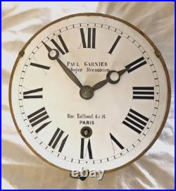Old PAUL GARNIER GARE horloge Pendule PLM pendulum uhren antik uhr no Comtoise B Old PAUL GARNIER GARE horloge Pendule PLM pendulum uhren antik uhr no Comtoise B