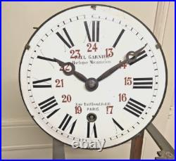 Old PAUL GARNIER GARE horloge Pendule PLM pendulum uhren antik uhr no Comtoise R