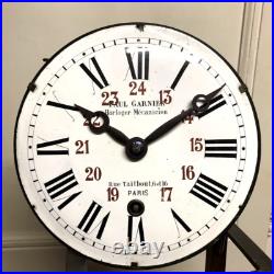 Old PAUL GARNIER GARE horloge Pendule PLM pendulum uhren antik uhr no Comtoise R