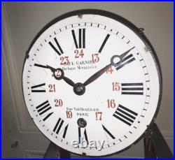 Old PAUL GARNIER GARE horloge Pendule PLM pendulum uhren antik uhr no Comtoise R