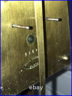 Old PAUL GARNIER GARE horloge Pendule PLM pendulum uhren antik uhr no Comtoise R