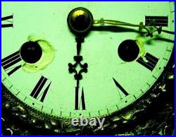 PENDULE BRONZE a fil uhr chasse sapeur clock kaminuhr antik french XIX e siecle PENDULE BRONZE a fil uhr chasse sapeur clock kaminuhr antik french XIX e siecle