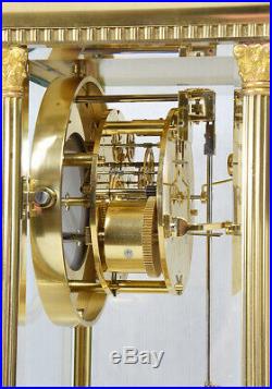 PENDULE CAGE EPEE. Kaminuhr Empire clock bronze horloge antique uhren cartel