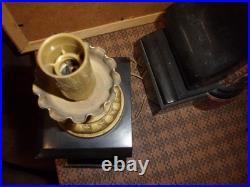 PENDULE DE NOTAIRE balancier MERCURE, dessus de cheminee