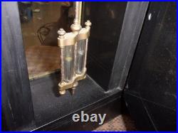 PENDULE DE NOTAIRE balancier MERCURE, dessus de cheminee