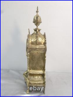 PENDULE HORLOGE EN BRONZE ANCIEN CARTEL PENDULUM 19 éme