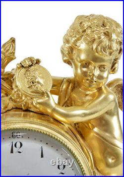 PENDULE PAIX. Kaminuhr Empire clock bronze horloge antique pendule uhren