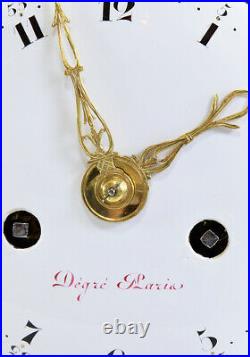 PENDULE XVIII ATHENA. Kaminuhr Empire clock bronze horloge antique uhren cartel