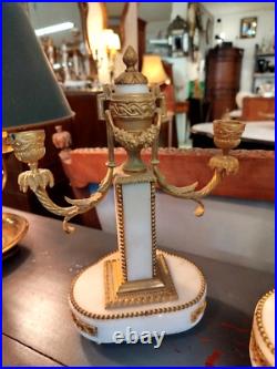 PENDULE de Cheminee Garniture Marbre Bronze NAPOLEON 3 Louis XVI 120MAG 13/04 PENDULE de Cheminee Garniture Marbre Bronze NAPOLEON 3 Louis XVI 120MAG 13/04
