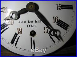 Paul GARNIER Régulateur de gare train Standuhr Clock Pendola Orologio Reloj