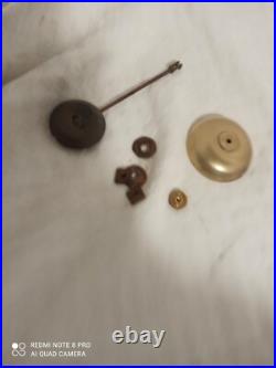 Pendule 1900 marbre et regule fonctionne sonne