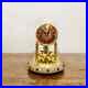Pendule-400-jours-sous-globe-Lancel-par-Kern-Dore-Rouge-Rare-et-Elegante-01-iy