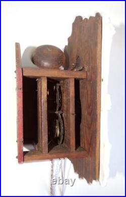 Pendule Ancienne Forêt Noire Allemagne Kleine Holzuhr Schwarzwald Deutschland Pendule Ancienne Forêt Noire Allemagne Kleine Holzuhr Schwarzwald Deutschland