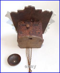 Pendule Ancienne Forêt Noire Allemagne Kleine Holzuhr Schwarzwald Deutschland Pendule Ancienne Forêt Noire Allemagne Kleine Holzuhr Schwarzwald Deutschland