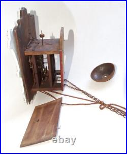 Pendule Ancienne Forêt Noire Allemagne Kleine Holzuhr Schwarzwald Deutschland Pendule Ancienne Forêt Noire Allemagne Kleine Holzuhr Schwarzwald Deutschland