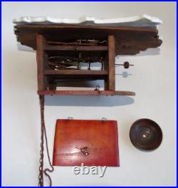 Pendule Ancienne Forêt Noire Allemagne Kleine Holzuhr Schwarzwald Deutschland Pendule Ancienne Forêt Noire Allemagne Kleine Holzuhr Schwarzwald Deutschland