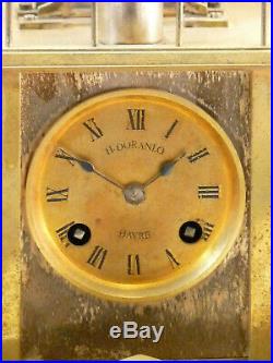 Pendule Aux Marins par Guilmet n°1412 French industrial clock uhr reloj orologio