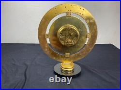 Pendule Bayard 8 Day Art Deco En Laiton