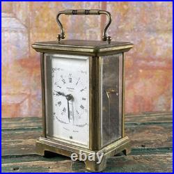 Pendule D'officier BAYARD Paris Mouvement DUVERDREY & BLOQUEL Carriage Clock Pendule D'officier BAYARD Paris Mouvement DUVERDREY & BLOQUEL Carriage Clock
