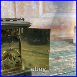 Pendule D'officier BAYARD Paris Mouvement DUVERDREY & BLOQUEL Carriage Clock Pendule D'officier BAYARD Paris Mouvement DUVERDREY & BLOQUEL Carriage Clock