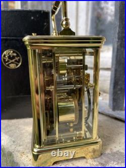 Pendule De Voyage L'ÉPÉE 1839 Officier Pendulette Phases De Lune Pendule De Voyage L'ÉPÉE 1839 Officier Pendulette Phases De Lune