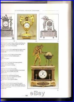 Pendule Empire Bronze doré''La roue de la Fortune'' (french ormolu clock)