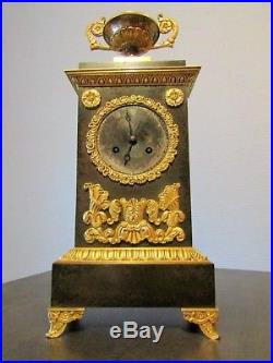 Pendule Empire en bronze non Napoléon III clock