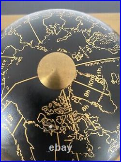 Pendule Globe Terrestre The Royal Geographical Society World Clock Arthur Imhof