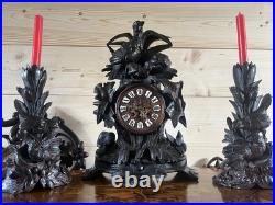 Pendule Horloge Forêt Noire / Brienz