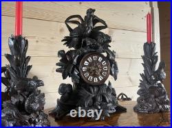Pendule Horloge Forêt Noire / Brienz