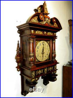 Pendule LENZKIRCH wall clock germany wand uhr collection 1886