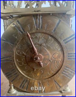 Pendule Lanterne JB Duchesne XVIIIeme Pendule Lanterne JB Duchesne XVIIIeme
