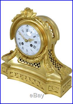 Pendule Louis XV. Kaminuhr Empire clock bronze horloge antique cartel Napoleon