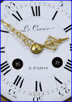 Pendule Louis XV. Kaminuhr Empire clock bronze horloge antique cartel Napoleon